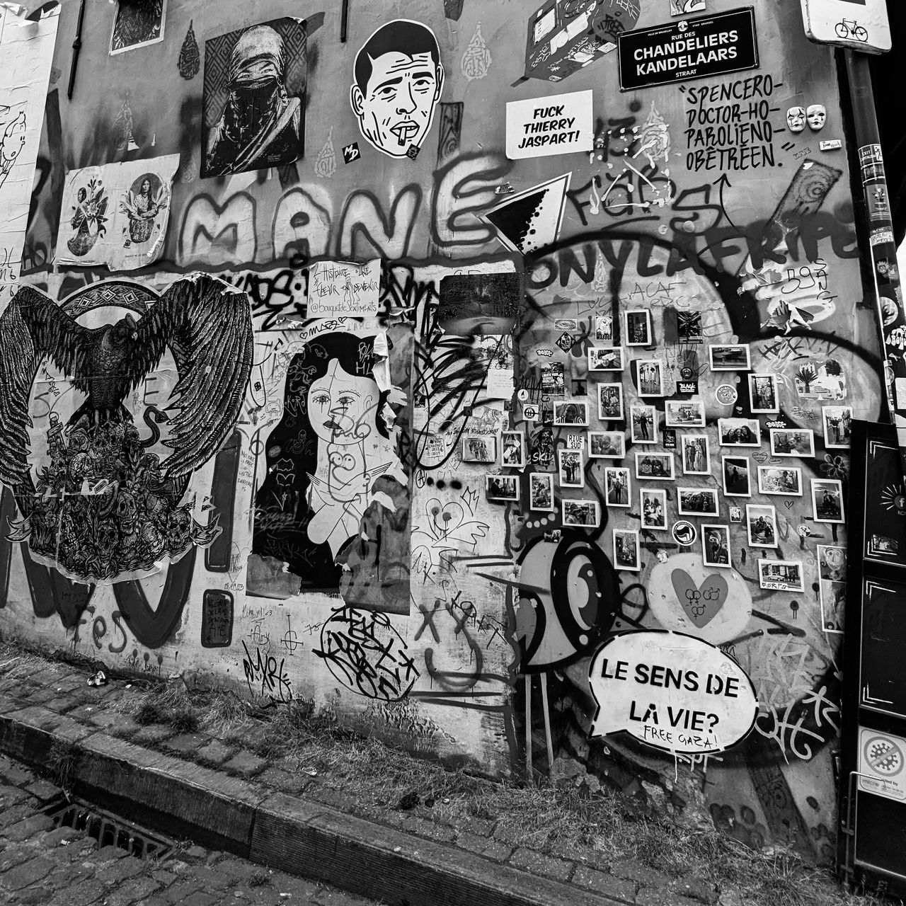 wall in brussels